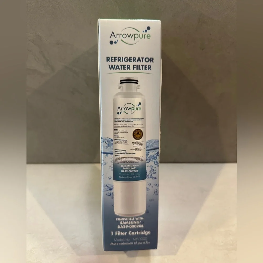 1 x Arrowpure Refrigerator Water Filters For Samsung DA29-00020B NEW SEALED - Picture 1 of 2